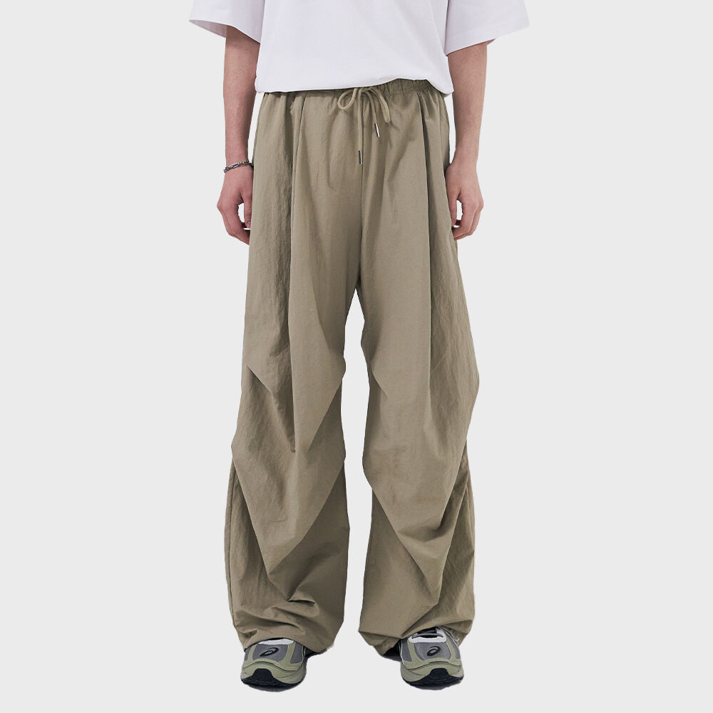 Cut Edge Washed Wide pants - FADE CHARCOAL - 감도 깊은 취향