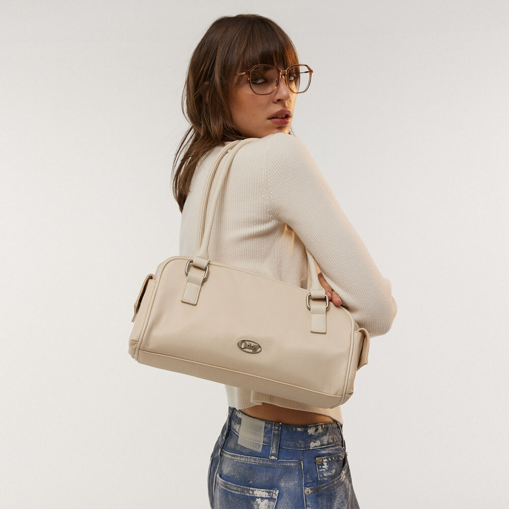 Color Block Mini Duffle Bag Pink/Camel - 감도 깊은 취향