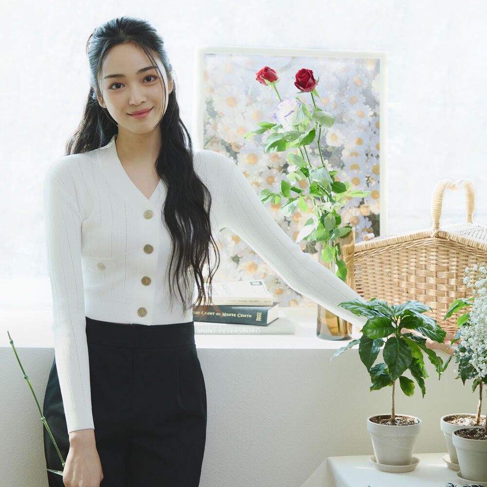 PURE CASHMERE WIDE-LEG TROUSERS ピュアカシミヤワイドレッグ