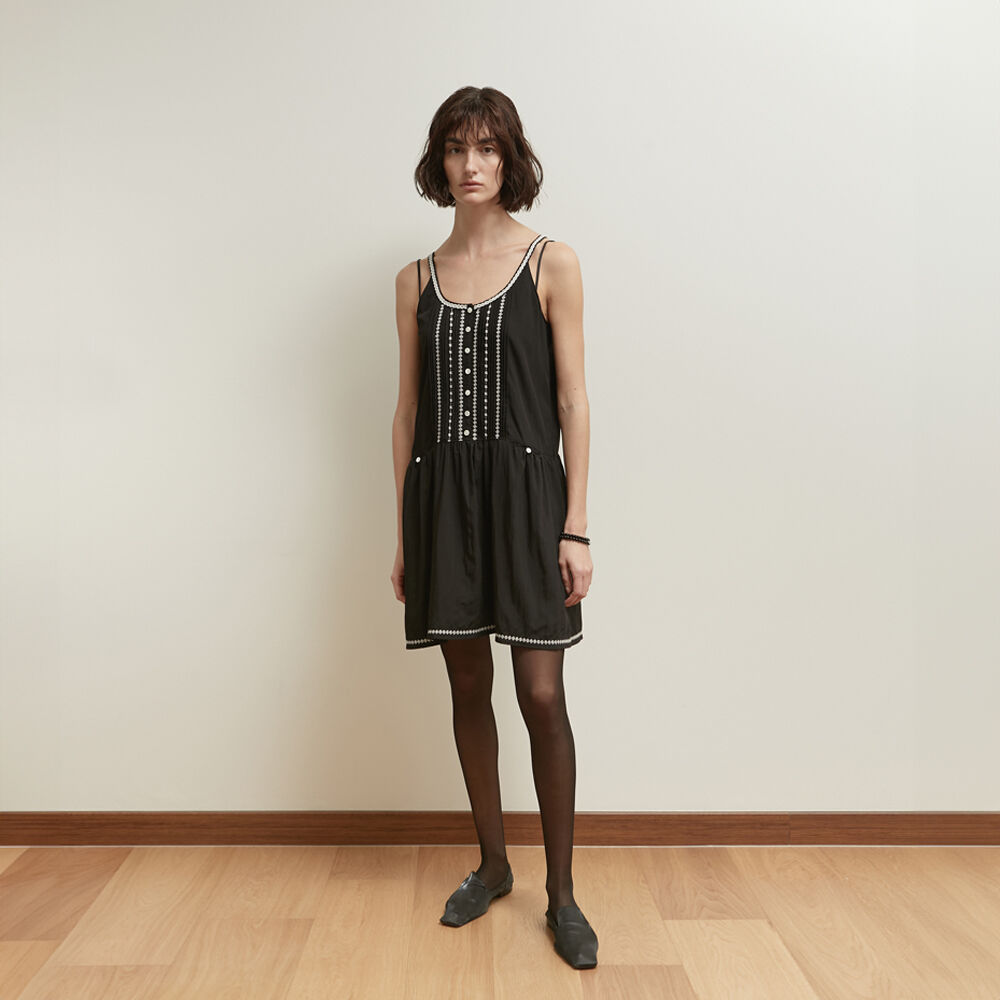 TULLE LAYERED ONE PIECE_BLACK - 감도 깊은 취향 셀렉트샵 29CM