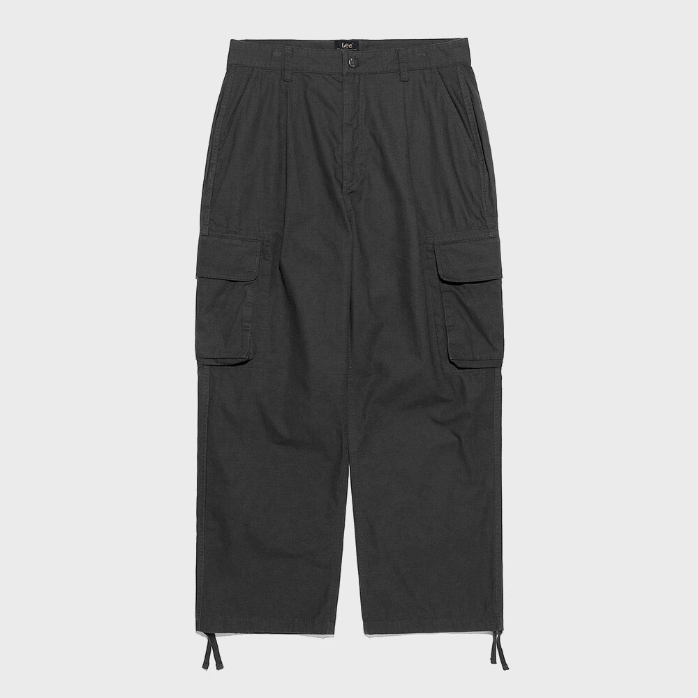 【ODLYWORKSHOP】Smog Stripe Knee Dart Trousers 2Colors ODLYWORKSHOP】Smog Stripe Knee Dart Trousers 2Colors Vaska Store
