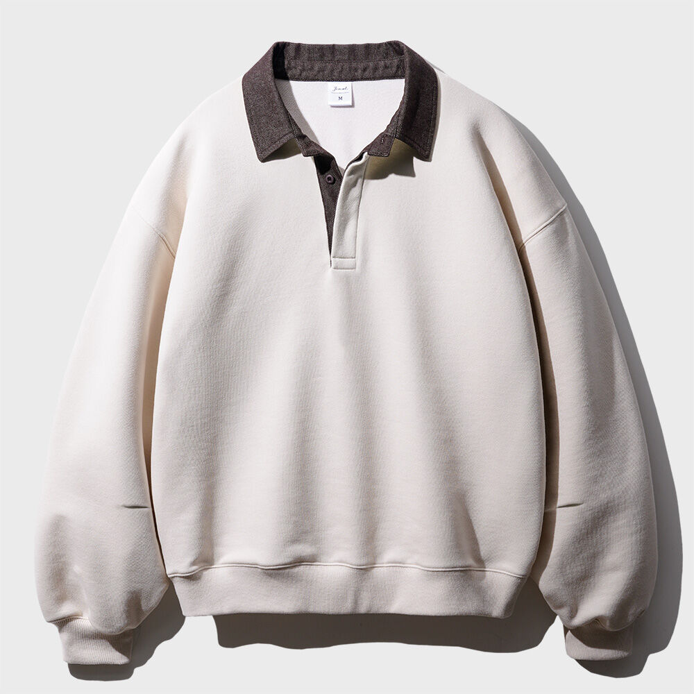 Mmlg] VELOUR RUGBY SWEAT (BROWN) - 감도 깊은 취향 셀렉트샵 29CM