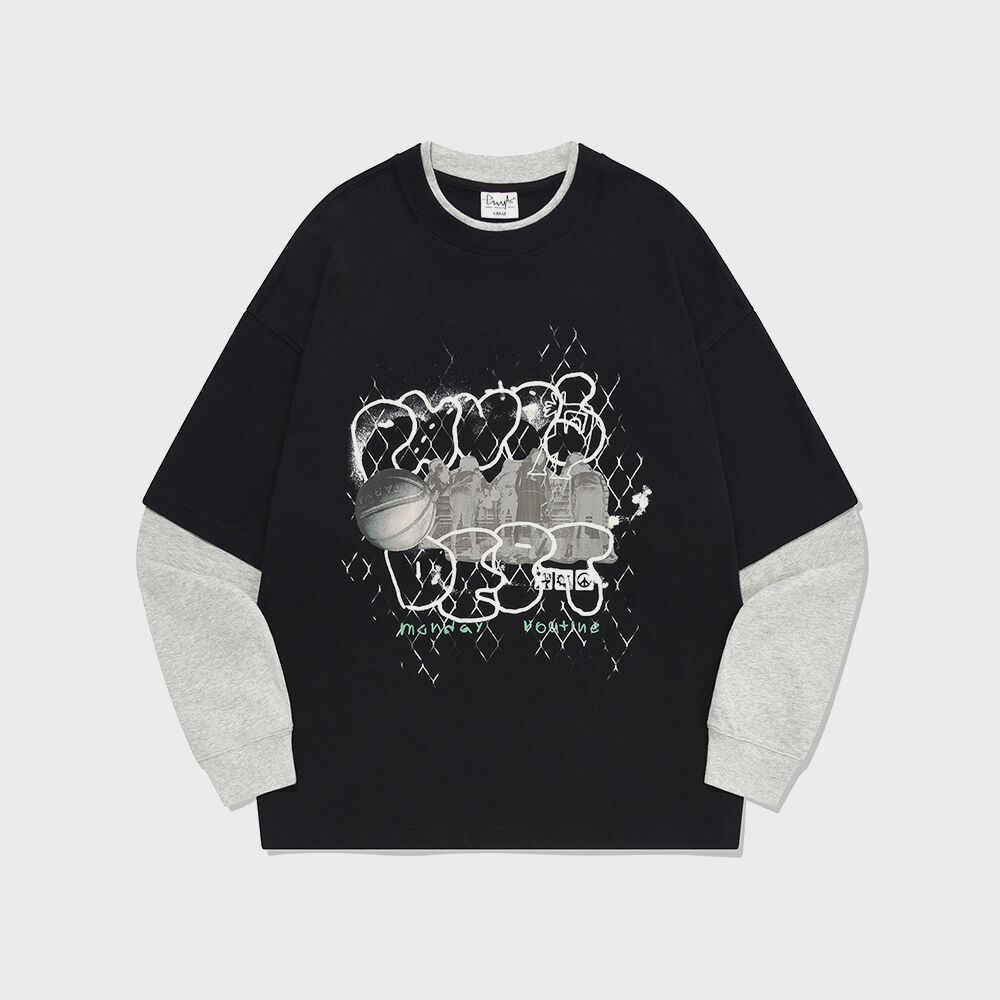 Y.E.S Monitor L/S Charcoal - 감도 깊은 취향 셀렉트샵 29CM