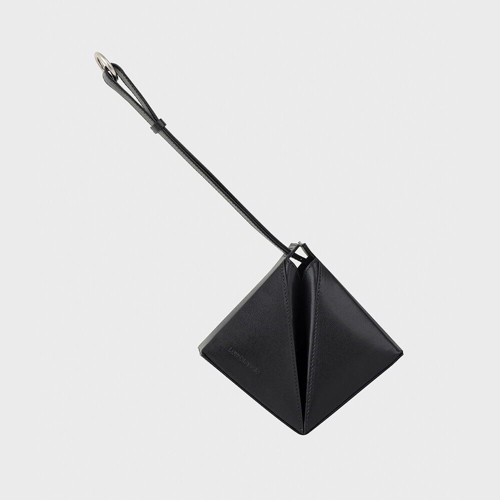 ★LOW CLASSIC★ FOLDED CUBE TOTE BAG_BLACK_LOW24RM_BA010BK LOW CLASSIC