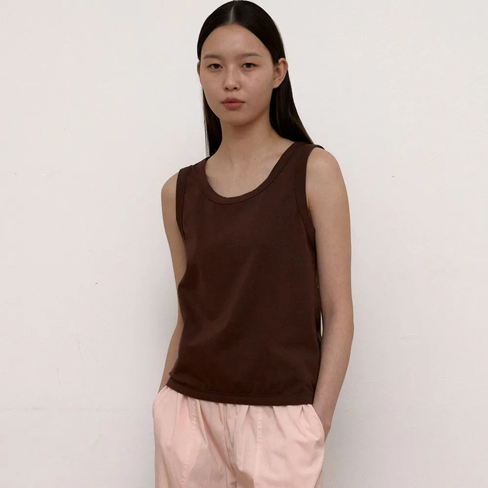 BOXY SLEEVELESS TOP