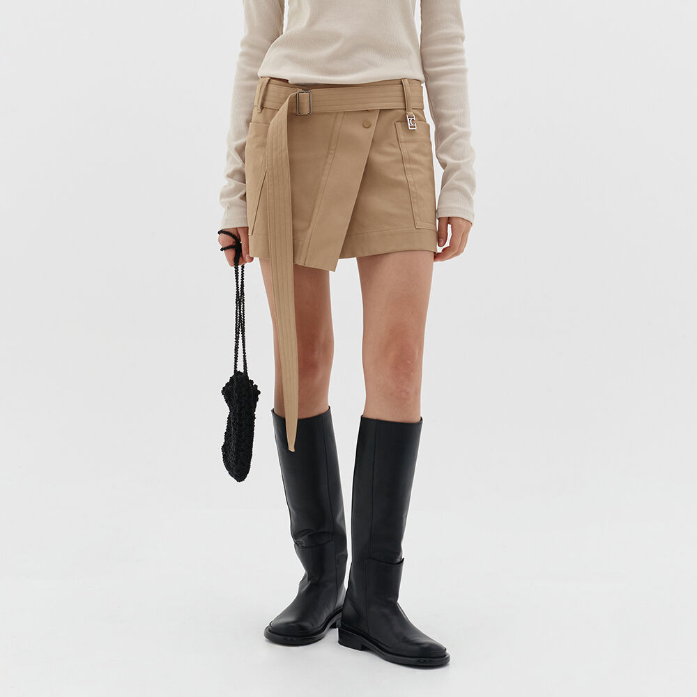 Sculptor X Fantasia] Tail Skirt Hazy Sage - 감도 깊은 취향