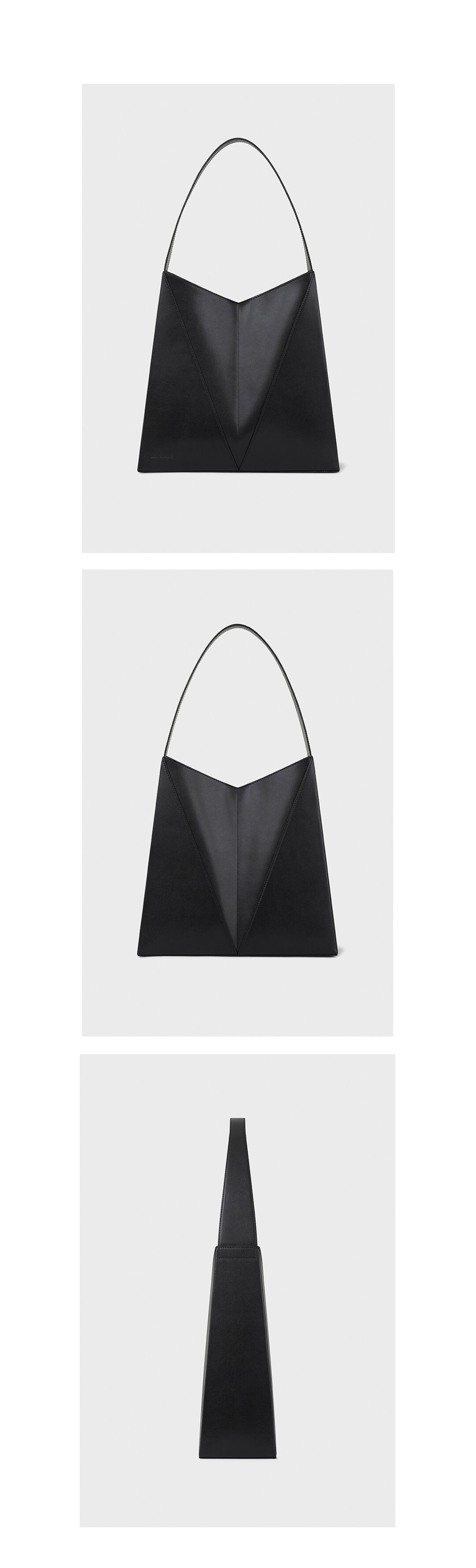★LOW CLASSIC★ FOLDED CUBE TOTE BAG_BLACK_LOW24RM_BA010BK FOLDED CUBE TOTE BAG_BLACK_LOW24RM_BA010BK - 감도 깊은 취향