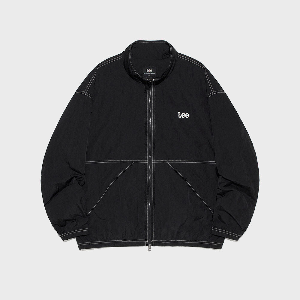 OBLIQUE LINE TRACK JACKET-BLACK - 감도 깊은 취향 셀렉트샵 29CM