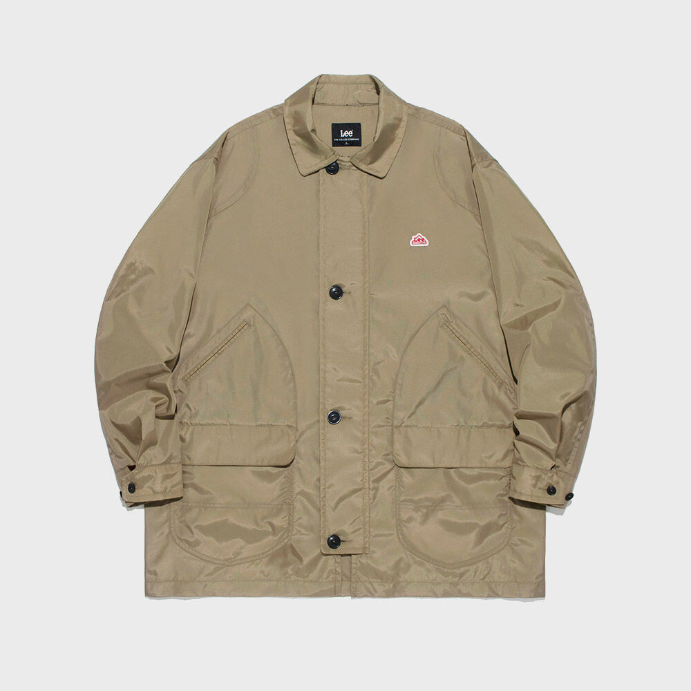 HOT FIX LEOPARD WORK JACKET (KHAKI) - 감도 깊은 취향 셀렉트