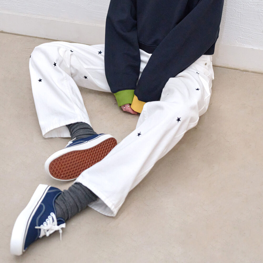 STRAGHT STAR DENIM PANTS white - 감도 깊은 취향 셀렉트샵 29CM