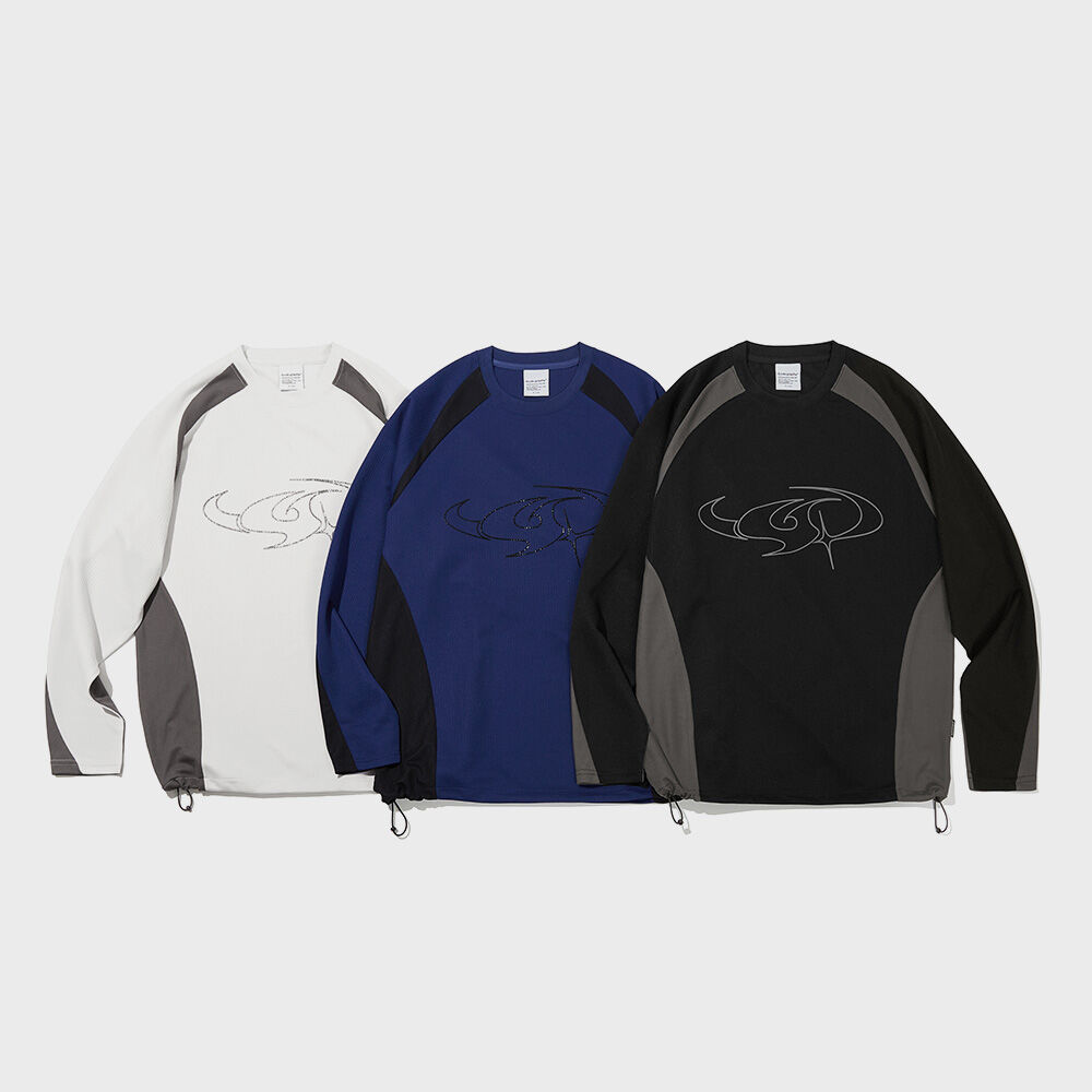 Ashen Dawn Incision Long Sleeve - White - 감도 깊은 취향