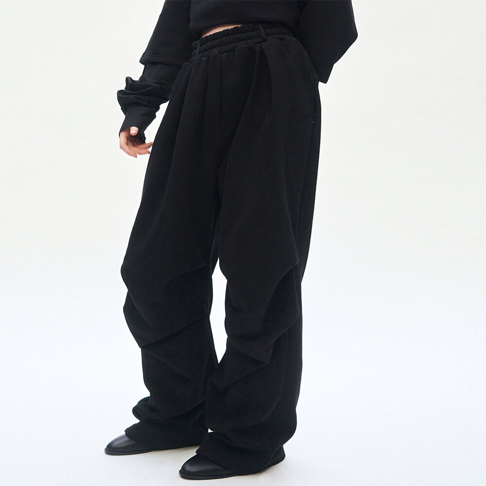G CLASSIC WASHED SWEATPANTS (CHARCOAL) - 감도 깊은 취향