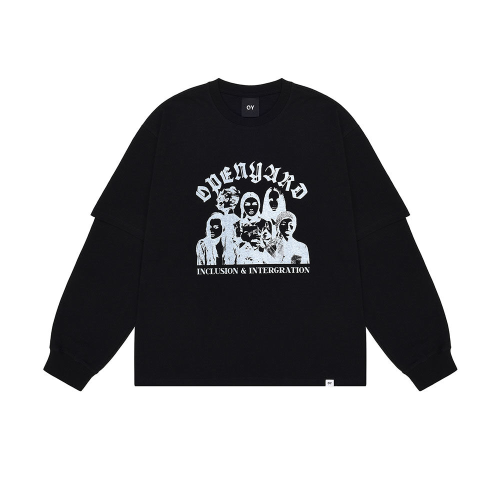 WAVE CUTTING RIP LOGO MTM-BLACK - 감도 깊은 취향 셀렉트샵 29CM