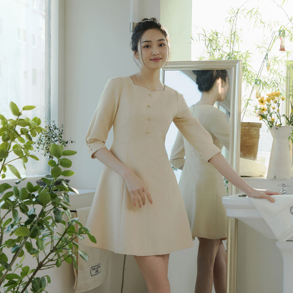 ワンピース FLOWOOM Adeline Tweed Mini Dress(3color) Adeline Tweed Mini Dress(3color) - 감도 깊은 취향 셀렉트샵 29CM