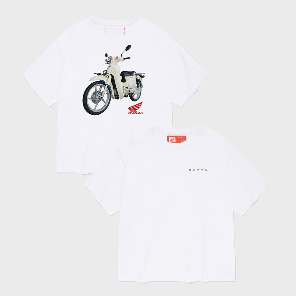 Honda Super Cub T-shirt White - 감도 깊은 취향 셀렉트샵 29CM