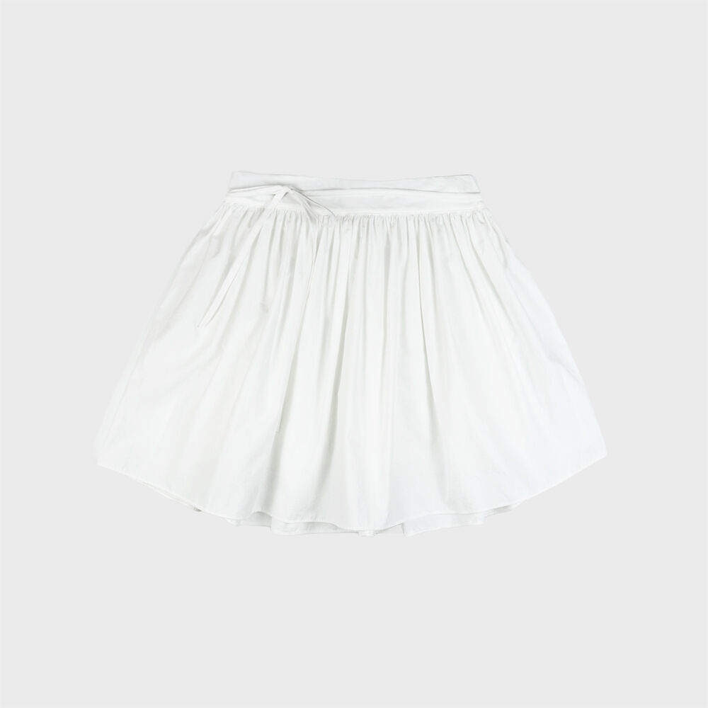 ◆GLOWNY◆ G CLASSIC MINI SKIRT WHITE GY23CLASK002 G CLASSIC MINI SKIRT (WHITE) - 감도 깊은 취향 셀렉트샵 29CM
