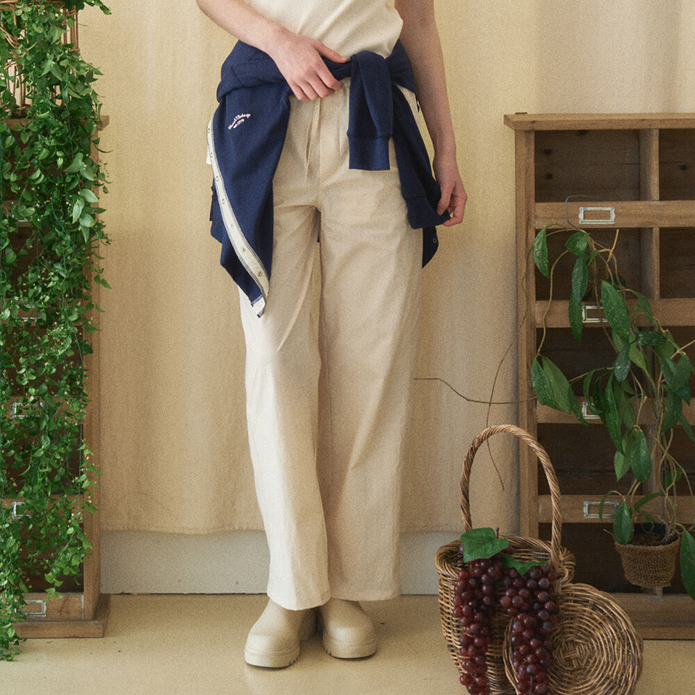 パンツ Summer Banding Pants - Cream SUMMER BANDING PANTS - CREAM - 감도 깊은 취향 셀렉트샵 29CM