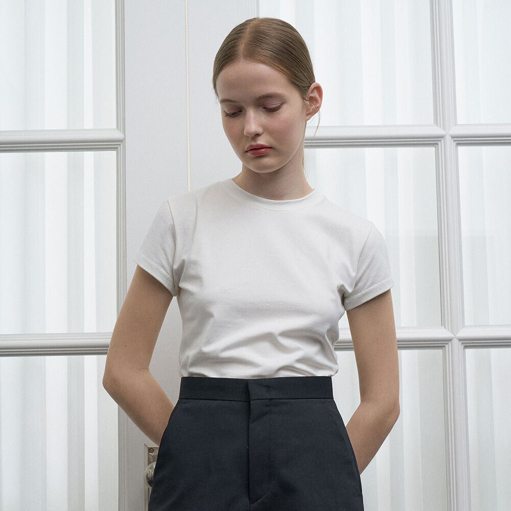 Ikesim short sleeves WHITE - 감도 깊은 취향 셀렉트샵 29CM