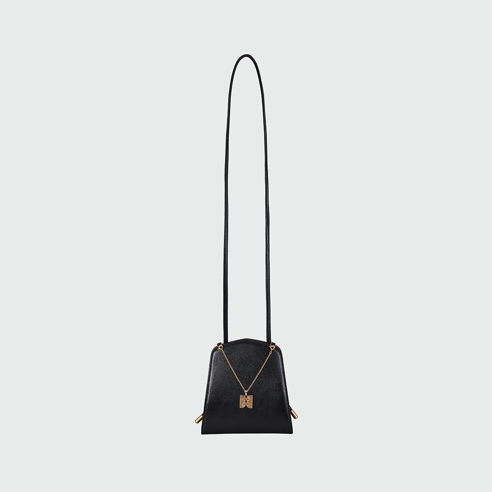 FOLDED CUBE MINI BAG_BLACK_LOW24RM_BA030BK - 감도 깊은 취향