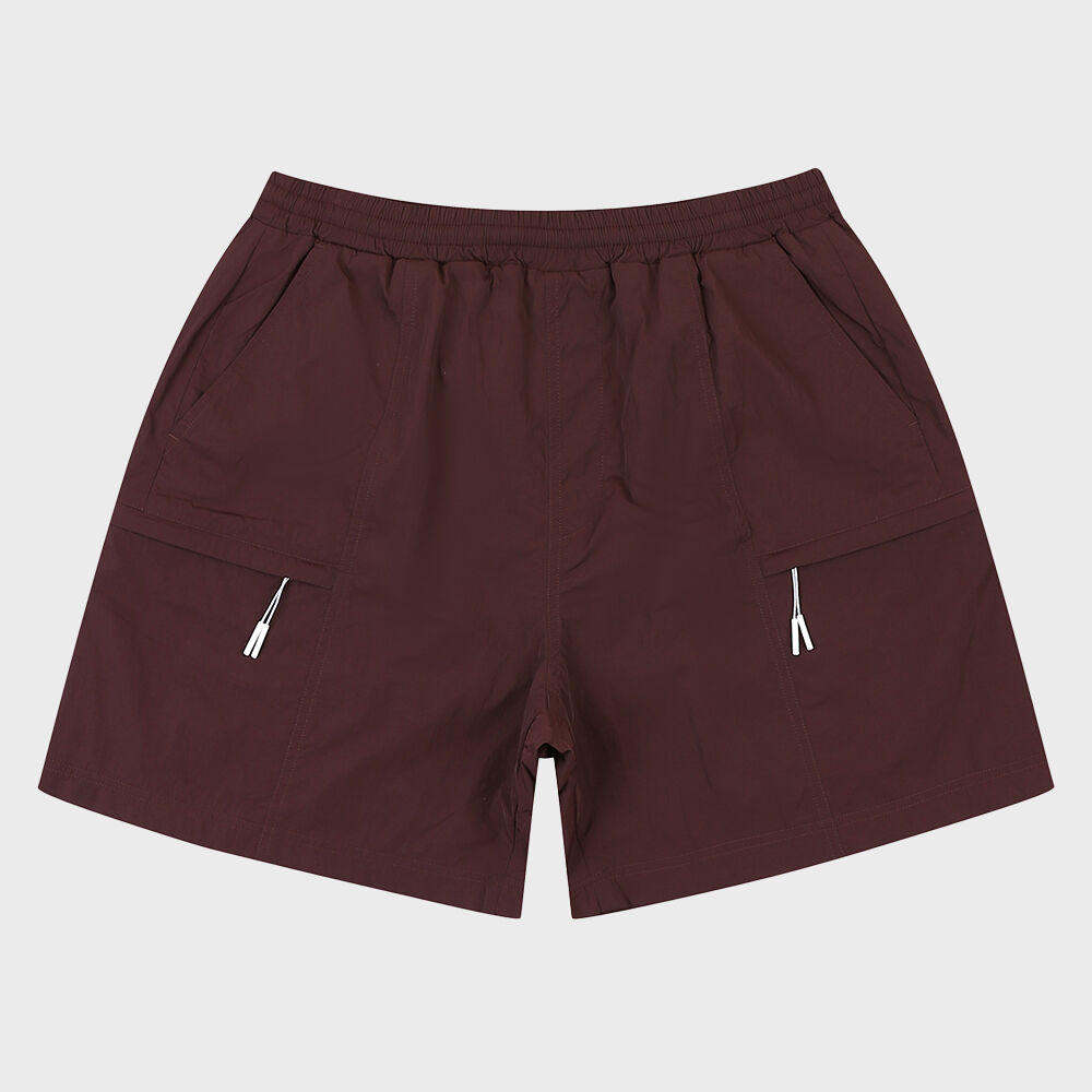 ハーフ・ショートパンツ NK Sunup Bermuda Sweat Shorts BurgundyK24QC726 NK] Sunup Bermuda Sweat Shorts (Burgundy)_K24QC726 - 감도