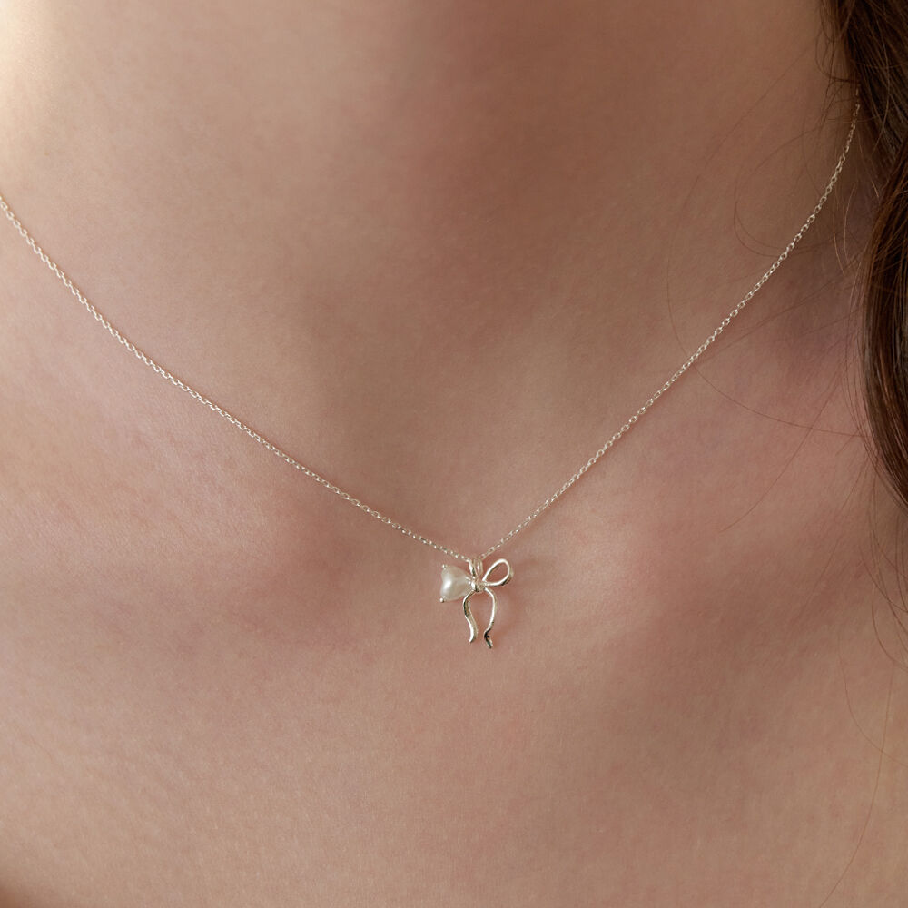 Vary Cubic Chips Heart Necklace NZ2029 - 감도 깊은 취향