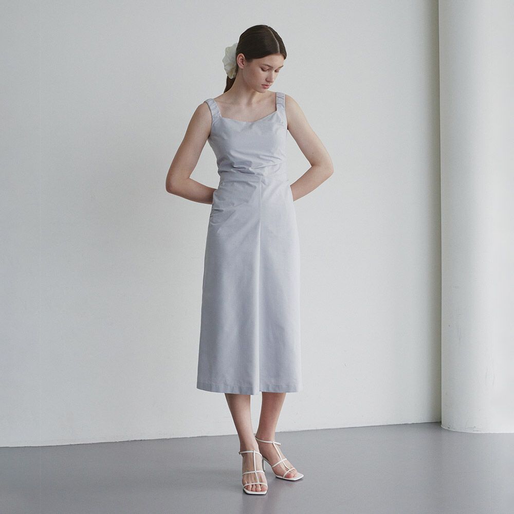 Draped Sleeveless Dress SW4MO735-7C - 감도 깊은 취향 셀렉트샵 29CM