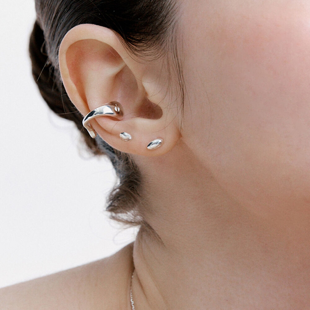 [leeENoir] 韓国アクセ☆925silver☆Mini Egg Ball Earring Amazon.com: Trendy Nose Rings Korean Trendy Earrings Micro