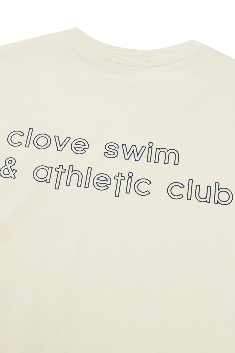 [Clove]★24SS★韓国大人気 ★Swim Graphic T-Shirt 24SS Clove] Swim Graphic T-Shirt (Cream) - 감도 깊은 취향