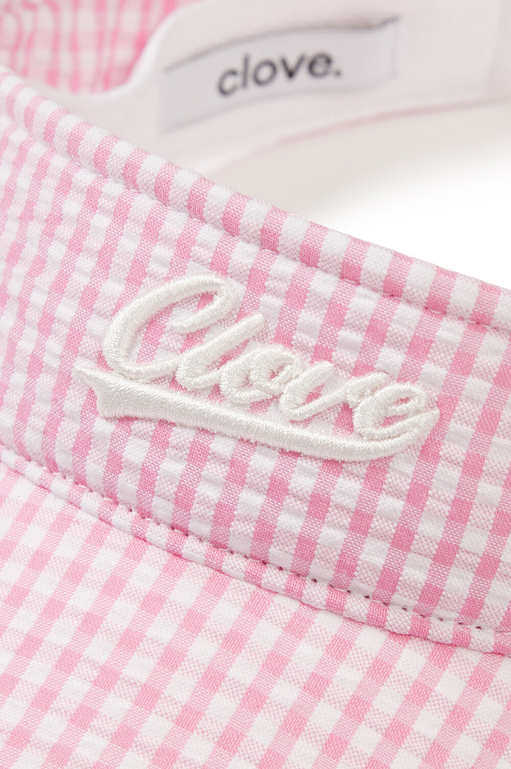 24SS Clove] Seersucker Sun Visor (2color) - 감도 깊은 취향
