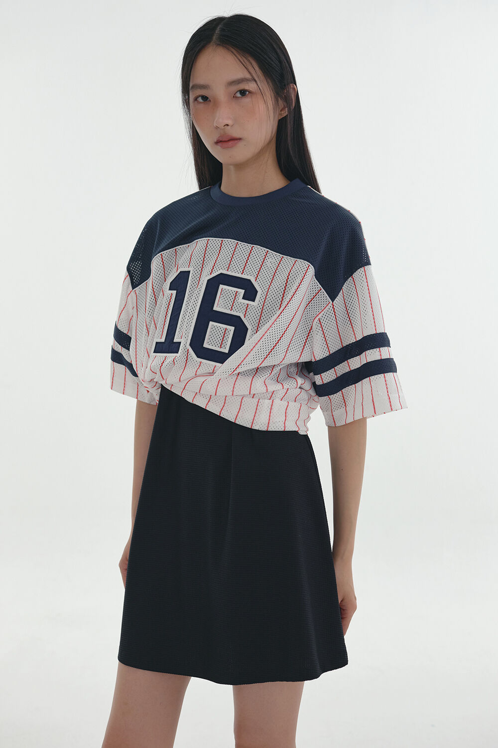 24SS clove] Half Zip-Up Dress (Black) - 감도 깊은 취향