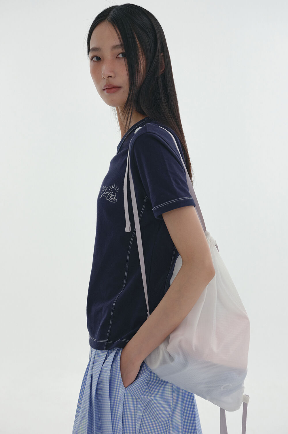 [Clove]★24SS★韓国大人気 ★Packable Gym Sack 24SS Clove] Packable Gym Sack (2color) - 감도 깊은 취향