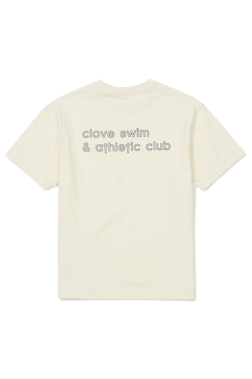 [Clove]★24SS★韓国大人気 ★Swim Graphic T-Shirt 24SS Clove] Swim Graphic T-Shirt (Cream) - 감도 깊은 취향