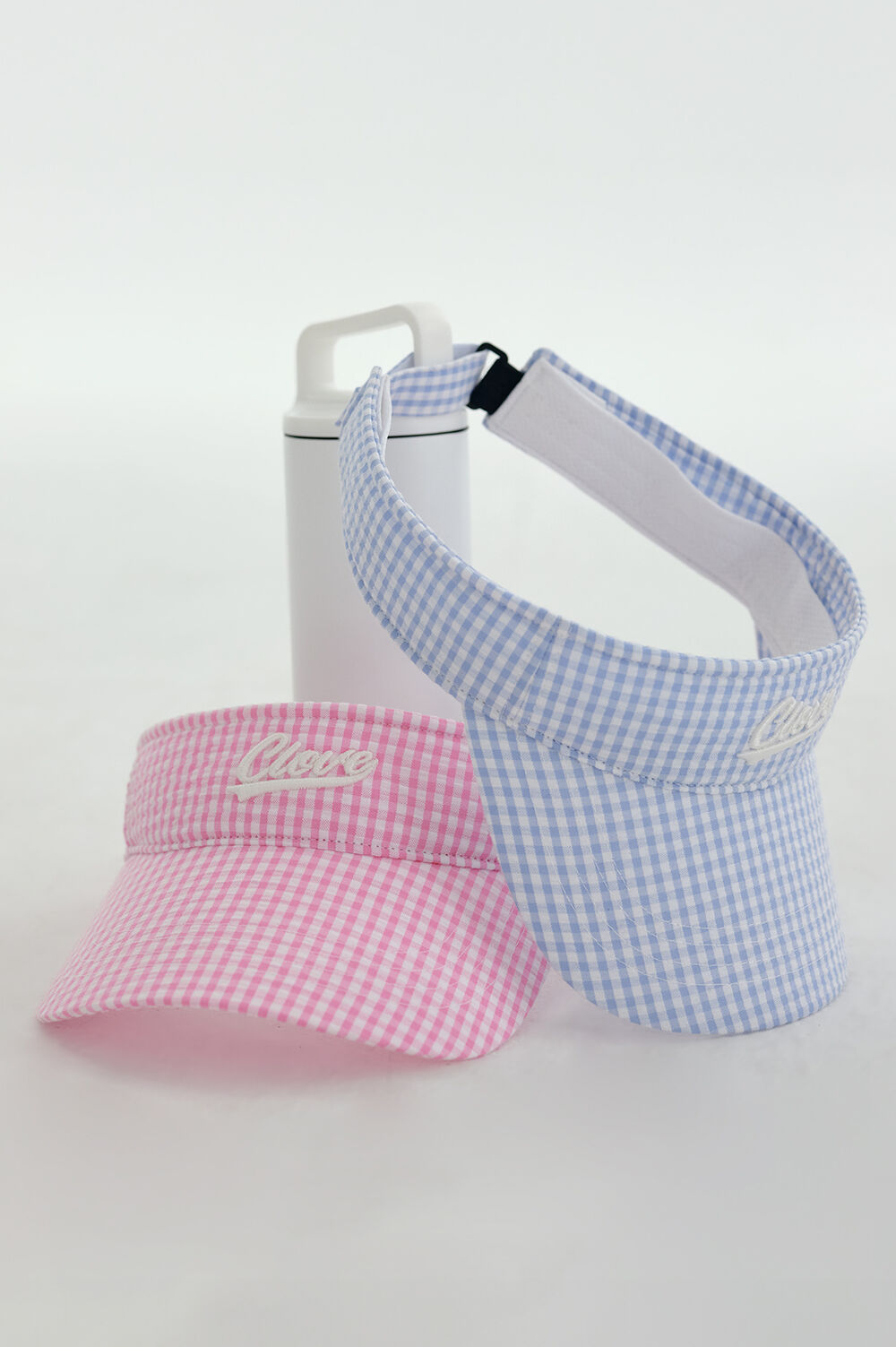 [Clove]★24SS★韓国大人気 ★Seersucker Sun Visor 24SS Clove] Seersucker Sun Visor (2color) - 감도 깊은 취향