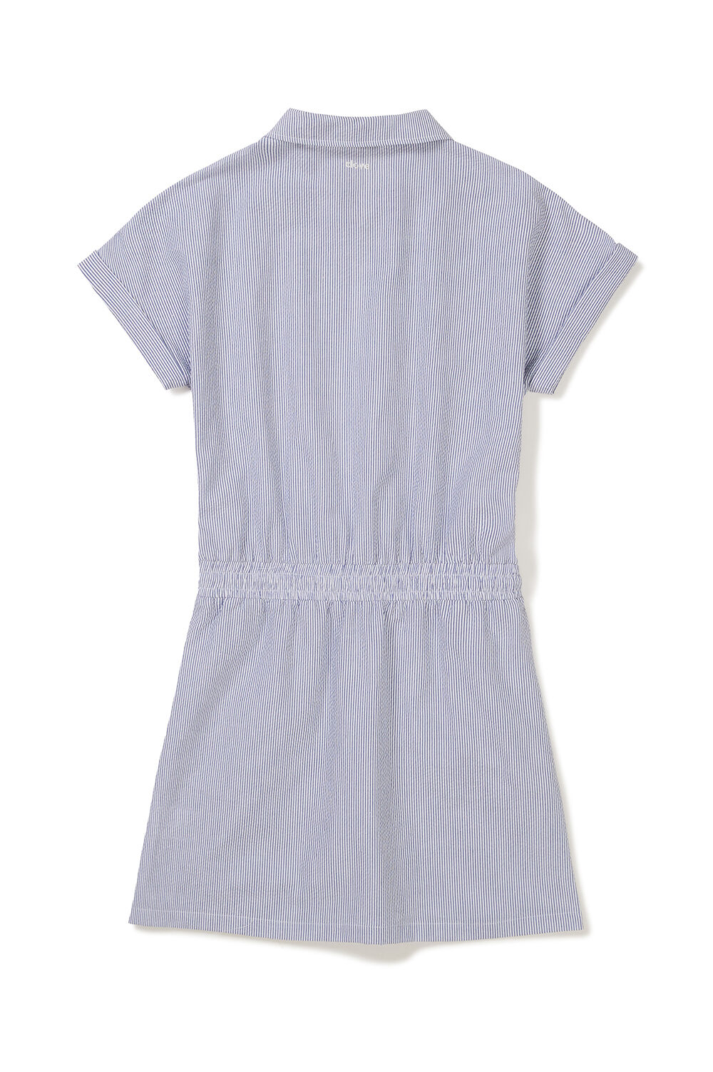 [Clove]★24SS★韓国大人気 ★Seersucker Polo Dress 24SS clove] Seersucker Polo Dress (Blue) - 감도 깊은 취향
