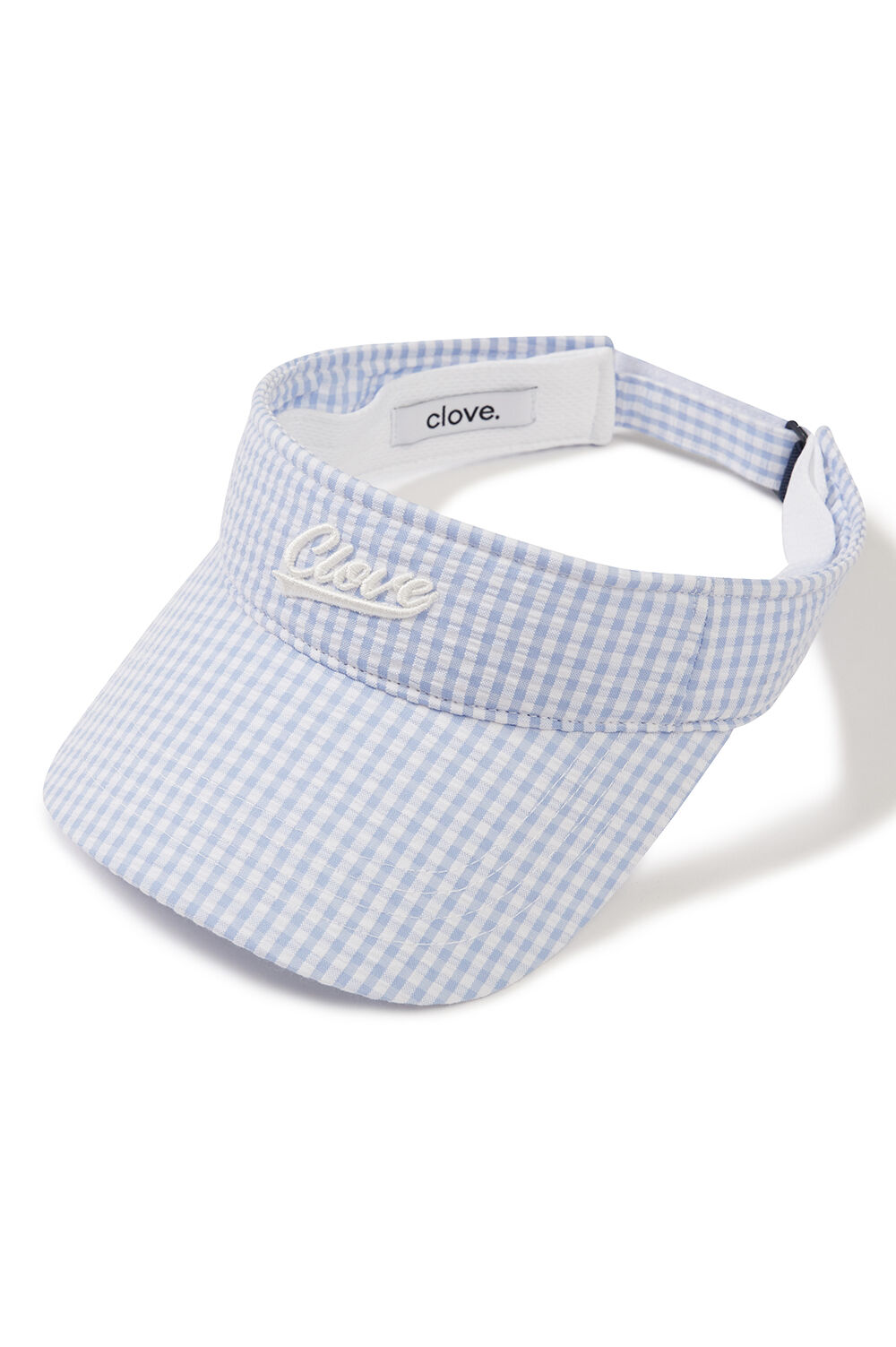 [Clove]★24SS★韓国大人気 ★Seersucker Sun Visor clove 클로브 | [24SS Clove] Seersucker Sun Visor (Pink)