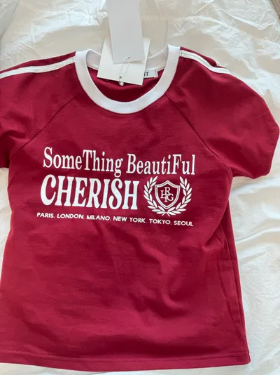 L10 CHERISH TRACK T-SHIRT(RED) - 감도 깊은 취향 셀렉트샵 29CM