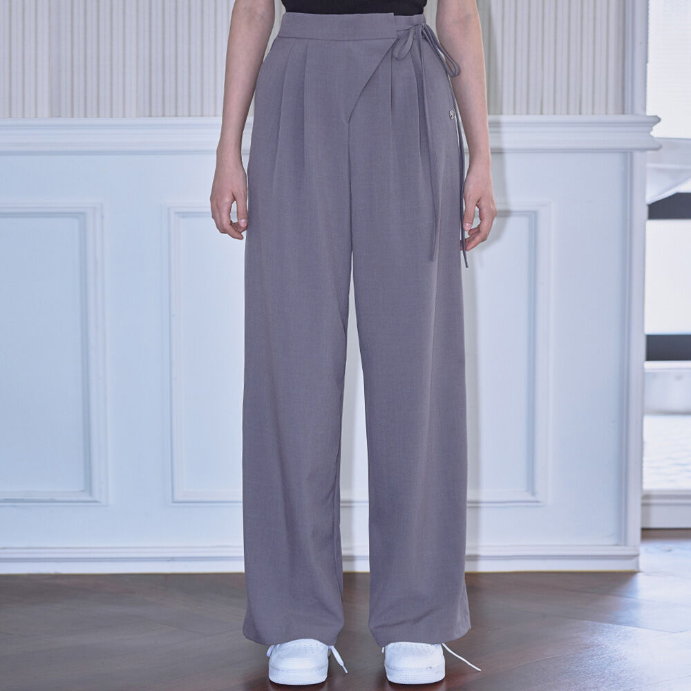 Gimmetheyoung ♥ G_CHIFFON LACE BALLOON PANTS/追跡付 G_CHIFFON LACE BALLOON PANTS / BLACK - 감도 깊은 취향 셀렉트