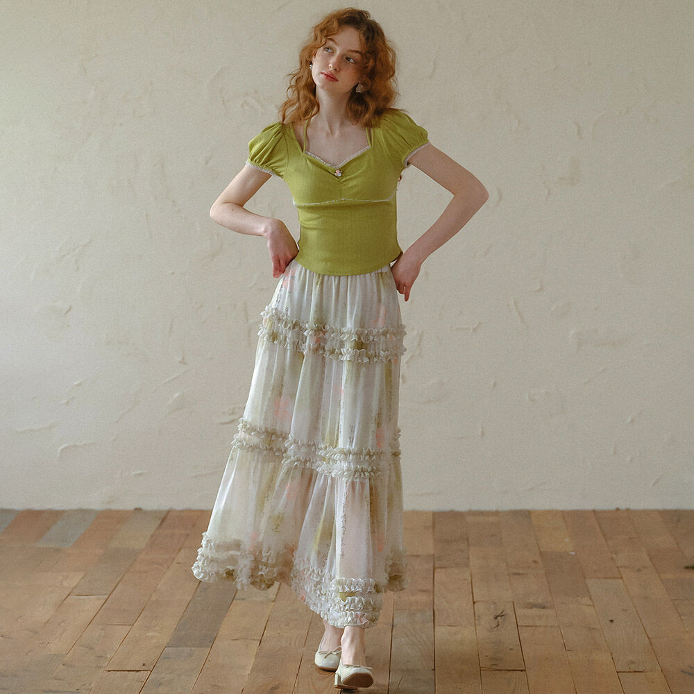 ◆Loulouseoul◆ Sha Layered Skirt 2 Colors Sha Layered Skirt (2 Colors) - 감도 깊은 취향 셀렉트샵 29CM