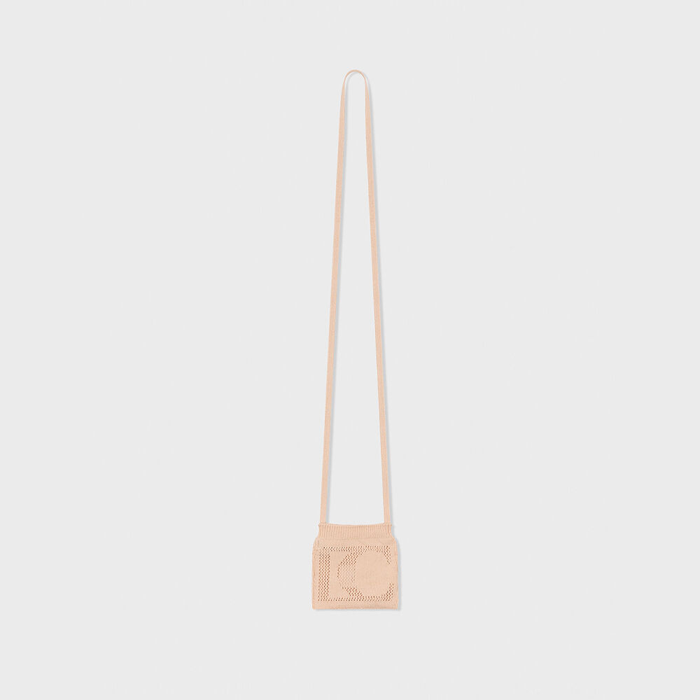 ◆LOW CLASSIC◆ FOLDED CUBE MINI BAG_SILVER_LOW24RM_BA030SV LOW CLASSIC] / ☆ 24SS FOLDED CUBE MINI BAG / SILVER