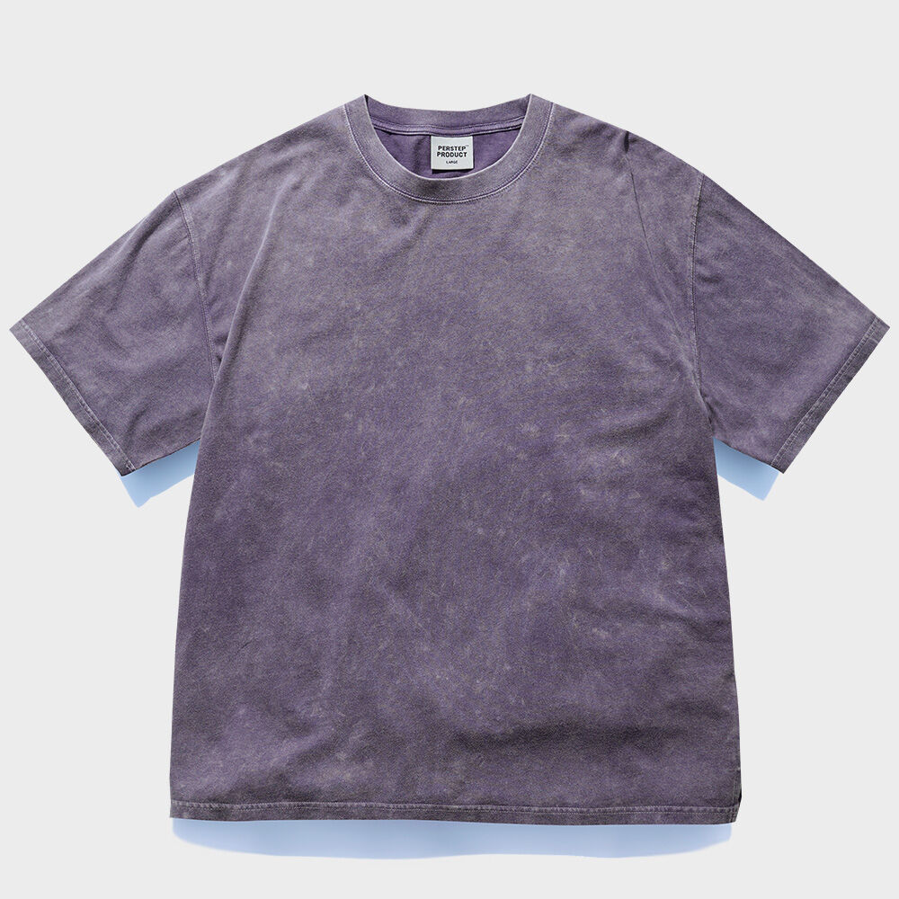 Tシャツ・カットソー LMC ACID WASHED DOODLE LOGO TEE dark pink 0LM45STS192DPK ACID WASHED DOODLE LOGO TEE dark pink - 감도 깊은 취향