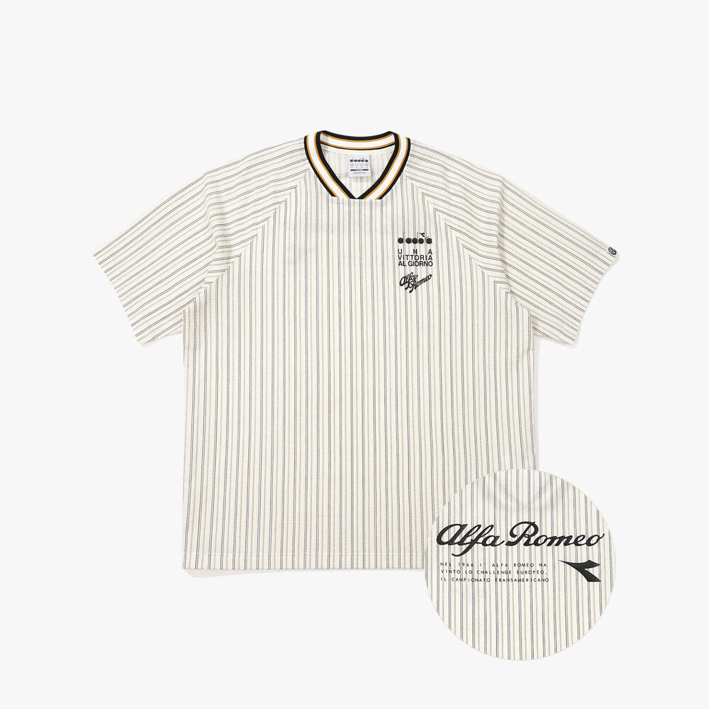 UMBRO■X MOONSUN] Game shirt■送料込 Umbro x MOONSUN Game Shirt / Silver - 감도 깊은 취향 셀렉트