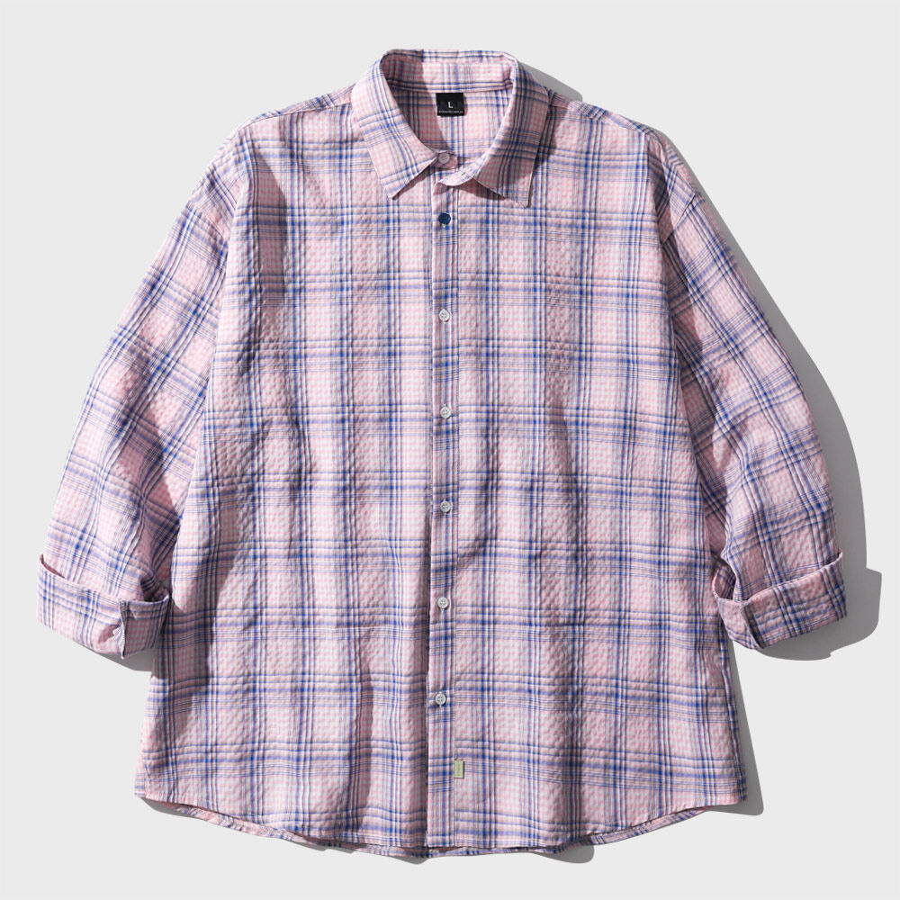 ★PARTIMENTO★ Multi Stripe Shirt Sky Multi Stripe Shirt Sky - 감도 깊은 취향 셀렉트샵 29CM