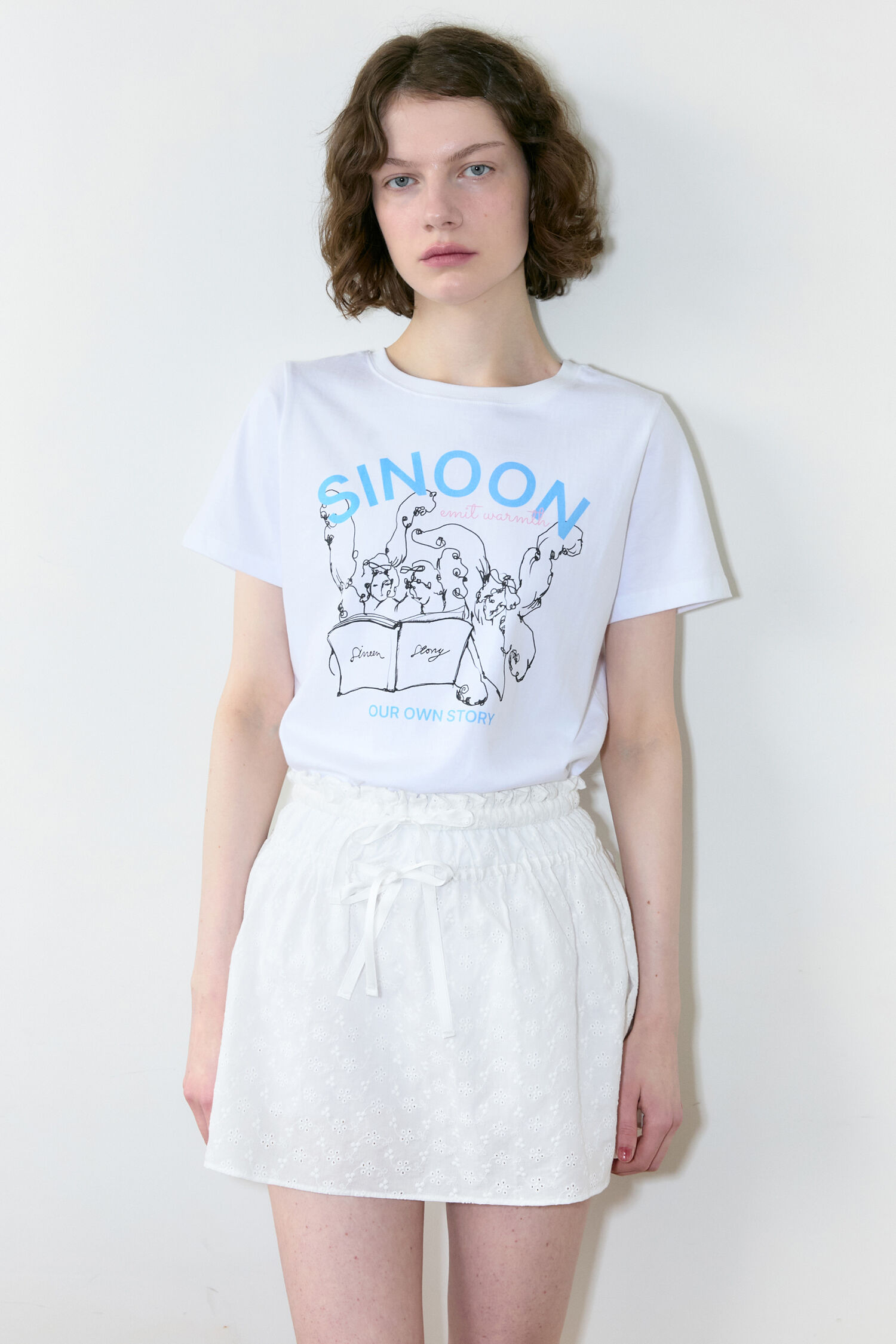 Sinoon Angel T-Shirt (White) - 감도 깊은 취향 셀렉트샵 29CM