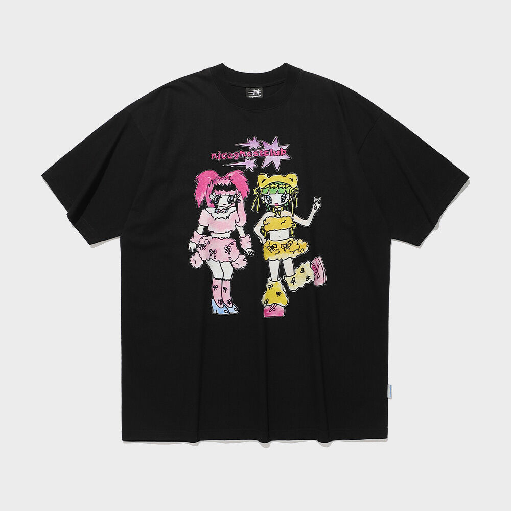 Tシャツ・カットソー [NICEGHOSTCLUB][X SOULPUSSSY CAT]GHOSTSOULGIRL CAT TEE_WHI MUSINSA | NICE GHOST CLUB [X SOULPUSSSY CAT]GHOSTSOULGIRL