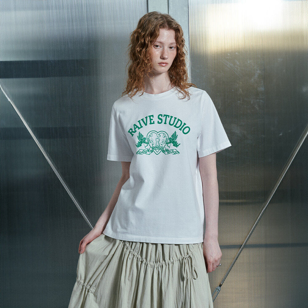 ★RAIVE★ Checker Board Baby fit Graphic Tshirt VW5ME914_3co Checker Board Baby fit Graphic T-shirt VW5ME914_3color