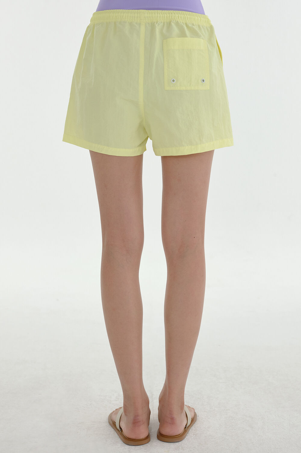 [Clove]★24SS★韓国大人気 ★Logo Summer Shorts_Women 24SS clove] Logo Summer Shorts_Women (Lemon) - 감도 깊은