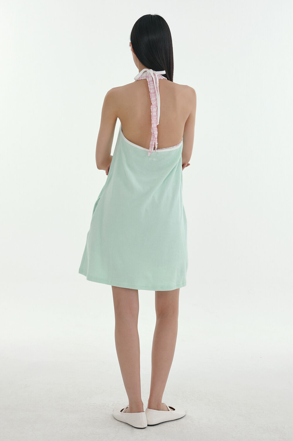 [Clove]★24SS★韓国大人気 ★Sunny Terry Dress 24SS clove] Sunny Terry Dress (Mint) - 감도 깊은 취향 셀렉트