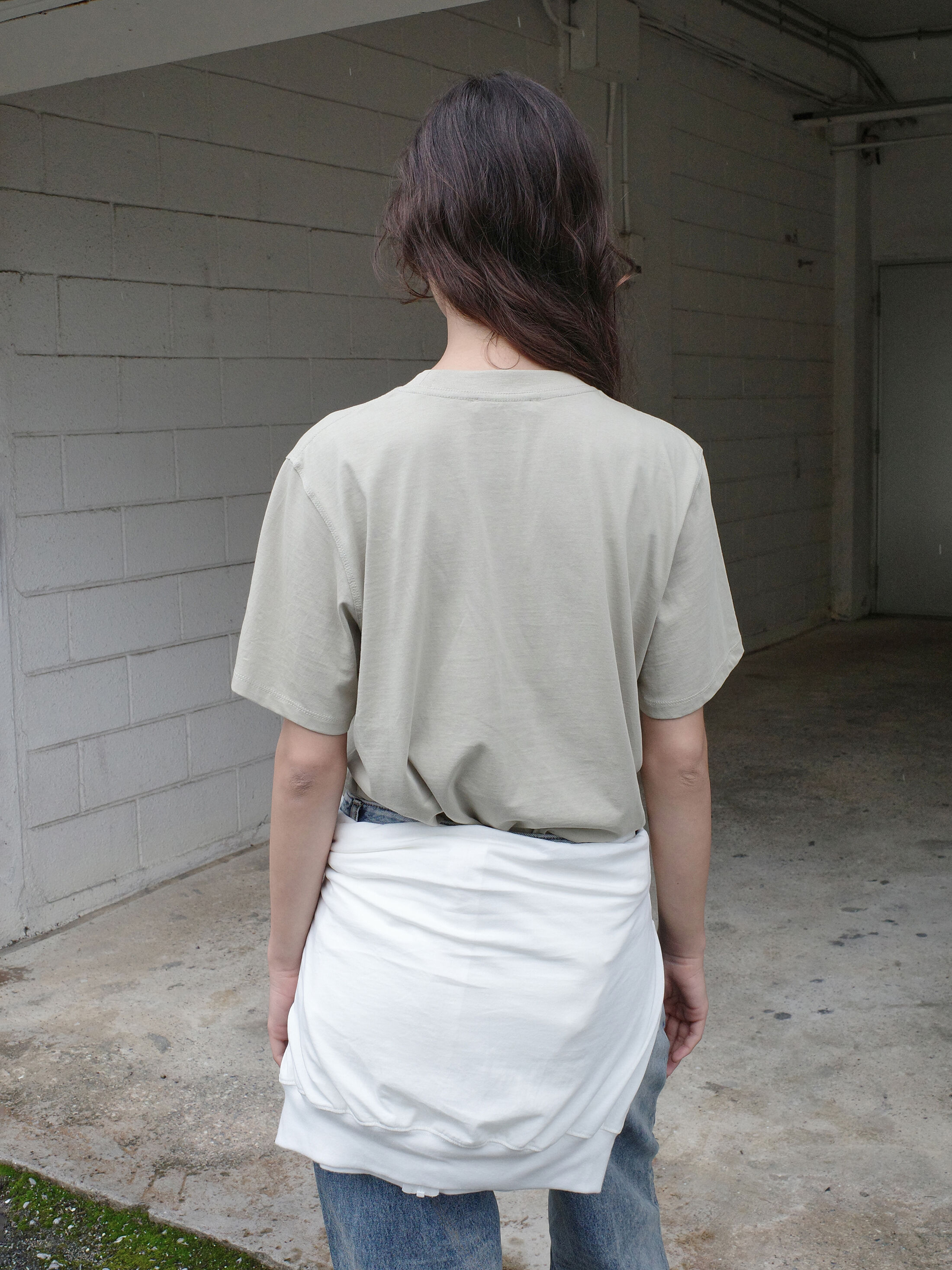 Tシャツ・カットソー ^LOW CLASSIC^ ORGANIC Lc BASIC TSHIRTSAND BEIGE LC242_TS01SI ORGANIC Lc BASIC T-SHIRT_SAND BEIGE_LC242_TS01SI - 감도 깊은
