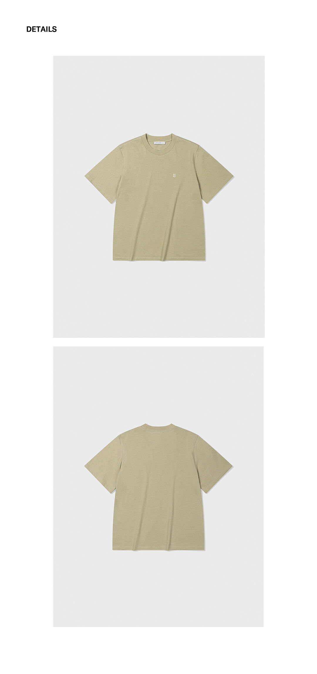 Tシャツ・カットソー ^LOW CLASSIC^ ORGANIC Lc BASIC TSHIRTSAND BEIGE LC242_TS01SI ORGANIC Lc BASIC T-SHIRT_SAND BEIGE_LC242_TS01SI - 감도 깊은
