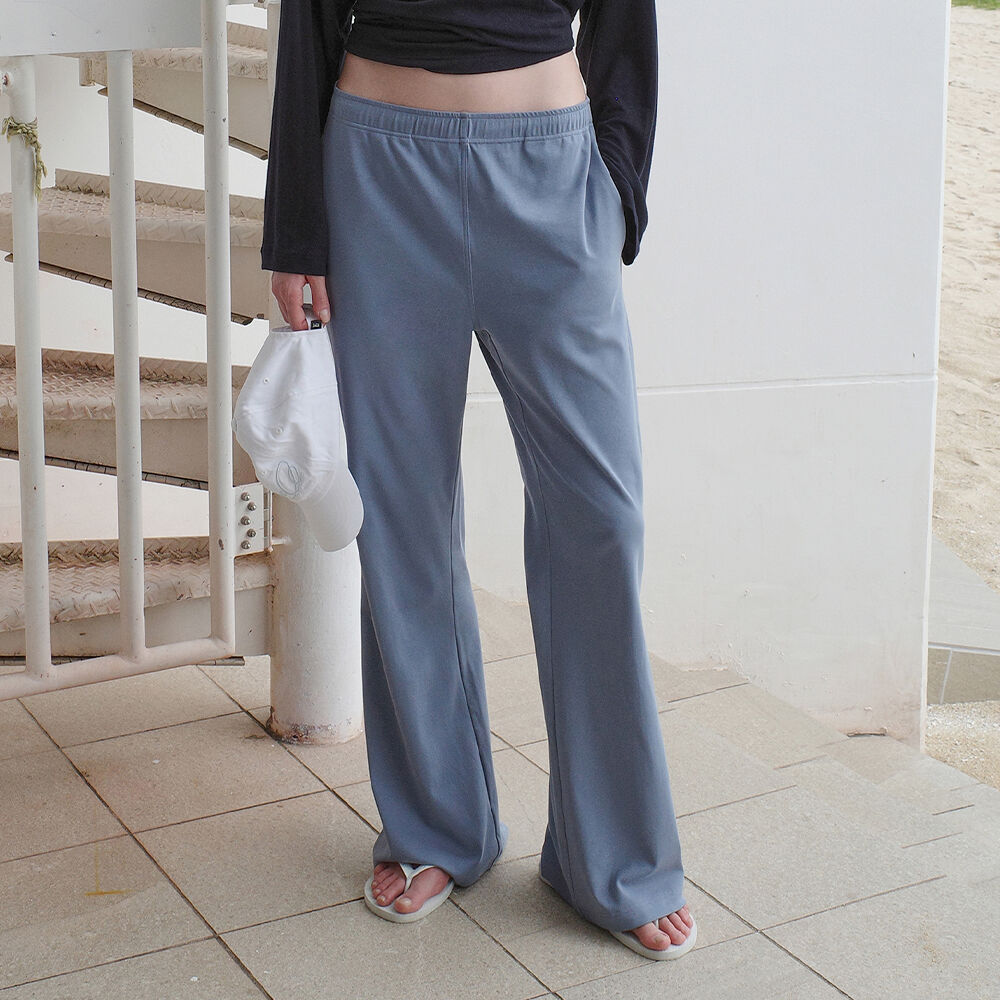 Lc LOOSE-FIT BANDING PANTS_BLUE CHARCOAL_LC252PT02B3 - 감도